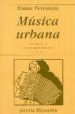 MUSICA URBANA (TEXTO BILINGE ESPAOL-INGLES) di FEINSTEIN, ELAINE 