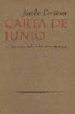 CARTA DE JUNIO de CORTINES, JACOBO 