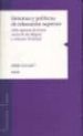 SISTEMAS Y POLITICAS DE EDUCACION SUPERIOR di IGLESIAS DE USSEL, JULIO 