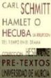 HAMLET O HECUBA de SCHMITT, CARL 