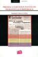 PRENSA Y PARTIDOS POLITICOS DURANTE LA II REPUBLICA di CHECA GODOY, ANTONIO 