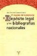 EL REGISTRO DE LA MEMORIA: BIBLIOGRAFIAS NACIONALES Y DEPOSITO LE GAL de CORDON GARCIA, JOSE ANTONIO 