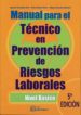 MANUAL PARA EL TECNICO EN PREVENCION DE RIESGOS LABORALES (5 ED. ) de GONZALEZ RUIZ, AGUSTIN 