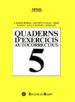 QUADERNS D EXERCICIS AUTOCORRECTIVUS N 5 di VV.AA. 