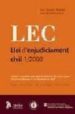 LEC: LLEI D ENJUDICIAMENT CIVIL 1/2000 de VV.AA. 