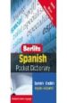 BERLITZ SPANISH POCKET DICTIONARY (PORTADA PAPEL) di VV.AA. 
