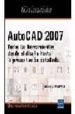 AUTOCAD 2007 de FRAPPER, OLIVIER LE 