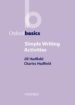 SIMPLE WRITING ACTIVITIES de HADFIELD, CHARLES  HADFIELD, JILL 