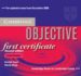 OBJECTIVE FIRST CERTIFICATE: AUDIO CD SET de CAPEL, ANNETTE  SHARP, WENDY 