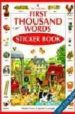 FIRST THOUSAND WORDS STICKER BOOK de AMERY, HEATHER 