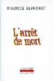 L ARRT DE MORT de BLANCHOT, MAURICE 