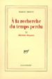 ALBERTINE DISPARUE (A LA RECHERCHE DU TEMPS PERDU, VOLUME VI) de PROUST, MARCEL 