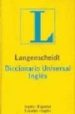 DICCIONARIO UNIVERSAL INGLES (INGLES-ESPAOL ESPAOL-INGLES) di VV.AA. 