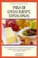 TABLA DE GRASAS BUENAS, GRASAS MALAS de FRITZSCHE, DORIS  ELMADFA, IBRAHIM 
