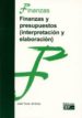 FINANZAS Y PRESUPUESTOS (INTERPRETACION Y ELABORACION) de TOVAR JIMENEZ, JOSE 