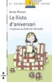 LA LLISTA D ANIVERSARI de MANSO, ANNA 