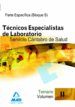 TECNICOS ESPECIALISTAS DE LABORATORIO DEL SERVICIO CANTABRO DE SA UD. TEMARIO ESPECIFICO (BLOQUE B). VOLUMEN II di VV.AA. 