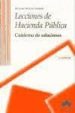 LECCIONES DE HACIENDA PUBLICA: CUADERNO DE SOLUCIONES (2 ED.) de BUSTOS GISBERT, ANTONIO 