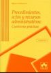PROCEDIMIENTOS, ACTOS Y RECURSOS ADMINISTRATIVOS de LINDE PANIAGUA, ENRIQUE 