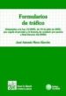 FORMULARIOS DE TRAFICO di MORA ALARCON, JOSE ANTONIO 