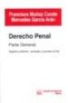 DERECHO  PENAL, PARTE GENERAL, 7 EDICION de MUOZ CONDE, FRANCISCO 