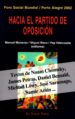 HACIA EL PARTIDO DE OPOSICION (EL VIEJO TOPO) de MONEREO, MANUEL  RIERA, MIGUEL 