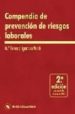 COMPENDIO DE PREVENCION DE RIESGOS LABORALES de IGARTUA MIRO, MARIA TERESA 