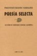 POESIA SELECTA de BANCES CANDAMO, FRANCISCO 