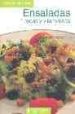 ENSALADAS FRESCAS Y VITAMINICAS: COCINA DEL BIENESTAR di VV.AA. 
