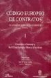 CODIGO EUROPEO DE CONTRATOS (2 VOLS.) de VATTIER FUENZALIDA, CARLOS 