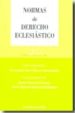 NORMAS DE DERECHO ECLESIASTICO (16 ED) de ROJO ALVAREZ-MANZANEDA, M LETICIA 