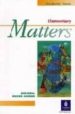 MATTERS ELEMENTARY. STUDENTS  BOOK de BELL, JAN  GOWER, ROGER 