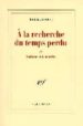 SODOME ET GOMORRHE (A LA RECHERCHE DU TEMPS PERDU, VOLUME IV) de PROUST, MARCEL 