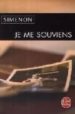 JE ME SOUVIENS di SIMENON, G. 