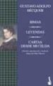 RIMAS, LEYENDAS; CARTAS DESDE MI CELDA di BECQUER, GUSTAVO ADOLFO 