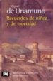 RECUERDOS DE NIEZ DE MOCEDAD de UNAMUNO, MIGUEL DE 