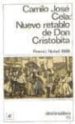 NUEVO RETABLO DE DON CRISTOBITA (2 ED.) di CELA, CAMILO JOSE 