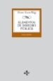 ELEMENTOS DE DERECHO PUBLICO (5ª ED.) di ESCUIN PALOP, VICENTE 