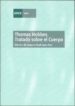 TRATADO SOBRE EL CUERPO de HOBBES, THOMAS 