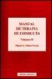 MANUAL DE TERAPIA DE CONDUCTA (T.II) di VALLEJO PAREJA, MIGUEL A. 