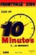 GUIA EN 10 MINUTOS FRONTPAGE 2000 de GRIMES, GALEN 