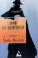 AMOR EN AMSTERDAM de FREELING, NICOLAS 