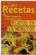 PLATOS EN 15 MINUTOS (LA CAJA DE RECETAS) di VV.AA. 