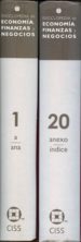 ENCICLOPEDIA ECONOMIA, FINANZAS Y NEGOCIOS: TODA LA ECONOMIA DE L A A A LA Z  (20 VOL.) de PALOMO ZURDO, RICARDO J. 
