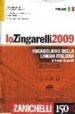 LO ZINGARELLI 2009 (INCLUYE CD) VOCABOLARIO DELLA LINGUA ITALIANA di ZINGARELLI, NICOLA 