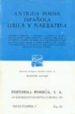 ANTIGUA POESIA ESPAOLA LIRICA Y NARRATIVA de ALVAR, MANUEL 