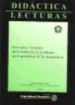 DIDACTICA LECTURAS: PRINCIPIOS Y METODOS DE LA RESOLUCION DE PROB LEMAS EN EL APRENDIZAJE DE LAS MATEMATICAS de SANTOS TRIGO, LUZ MANUEL 