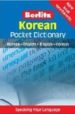 BERLITZ KOREAN POCKET DICTIONARY di VV.AA. 