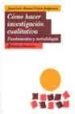 COMO HACER INVESTIGACION CUALITATIVA: FUNDAMENTOS Y METODOLOGIA di ALVAREZ-GAYOU JURGENSOSN, JUAN LUIS 