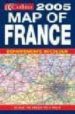 COLLINS 2005 MAP OF FRANCE di VV.AA. 